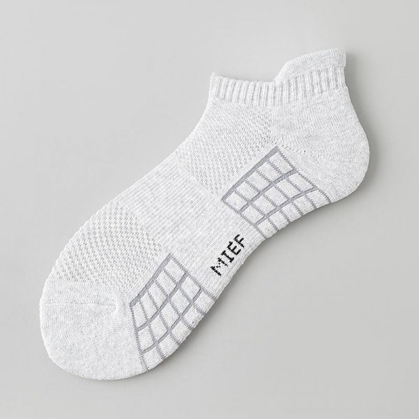 Grey Ankle Socks