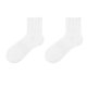 White Crew Socks